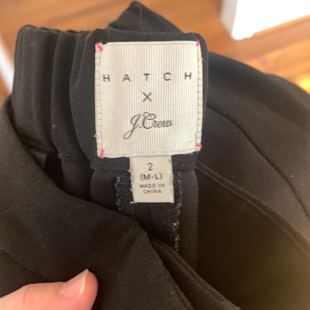 Hatch X JCrew maternity dress pants